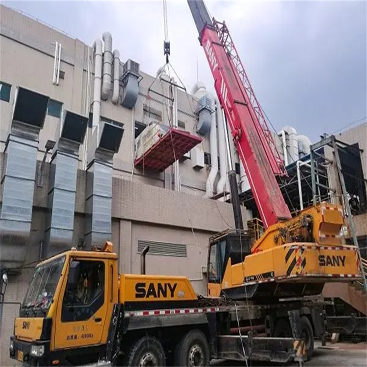 舟山普陀吊车如何吊彩钢瓦